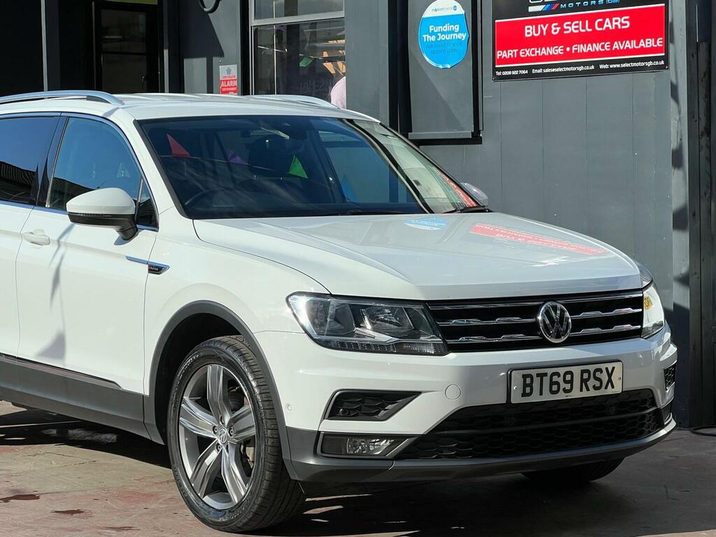 Volkswagen Tiguan Allspace 2.0 Tdi Match Dsg 4Motion Euro 6 Ss BT69RSX White #5