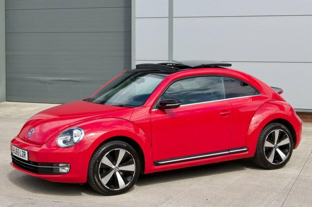 Volkswagen Beetle 2.0 Sport Tdi Dsg 139 Bhp Yellow #64