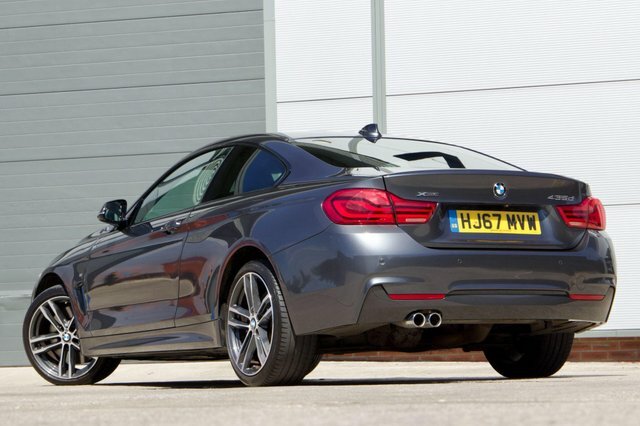 BMW 4 Series 2017 3.0 435D M Sport Xdrive Euro 6 Ss Grey #3