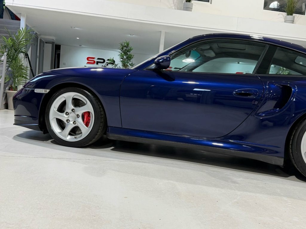 Porsche 911 3.6 996 Turbo Coupe Tiptronic S Awd 33 Blue #6