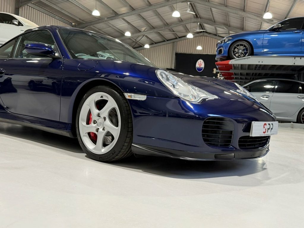Porsche 911 3.6 996 Turbo Coupe Tiptronic S Awd 33 Blue #4