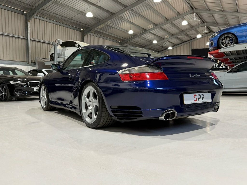 Porsche 911 3.6 996 Turbo Coupe Tiptronic S Awd 33 Blue #2