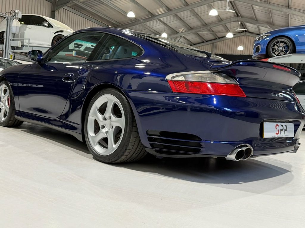 Porsche 911 3.6 996 Turbo Coupe Tiptronic S Awd 33 Blue #3