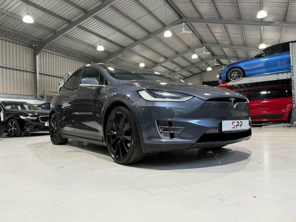Tesla Model X Dual Motor Long Range Suv 4Wde Grey
