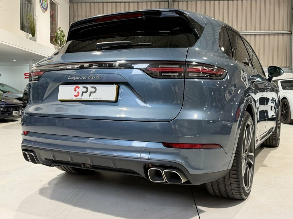 Porsche Cayenne 4.0T V8 Gpf Turbo Suv Tiptronics 4Wd Eu Blue #6