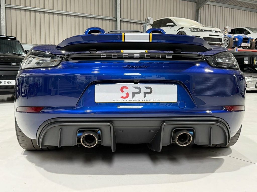 Porsche 718 Spyder 4.0 Spyder Pdk Euro 6 Ss 420 Ps Blue #6