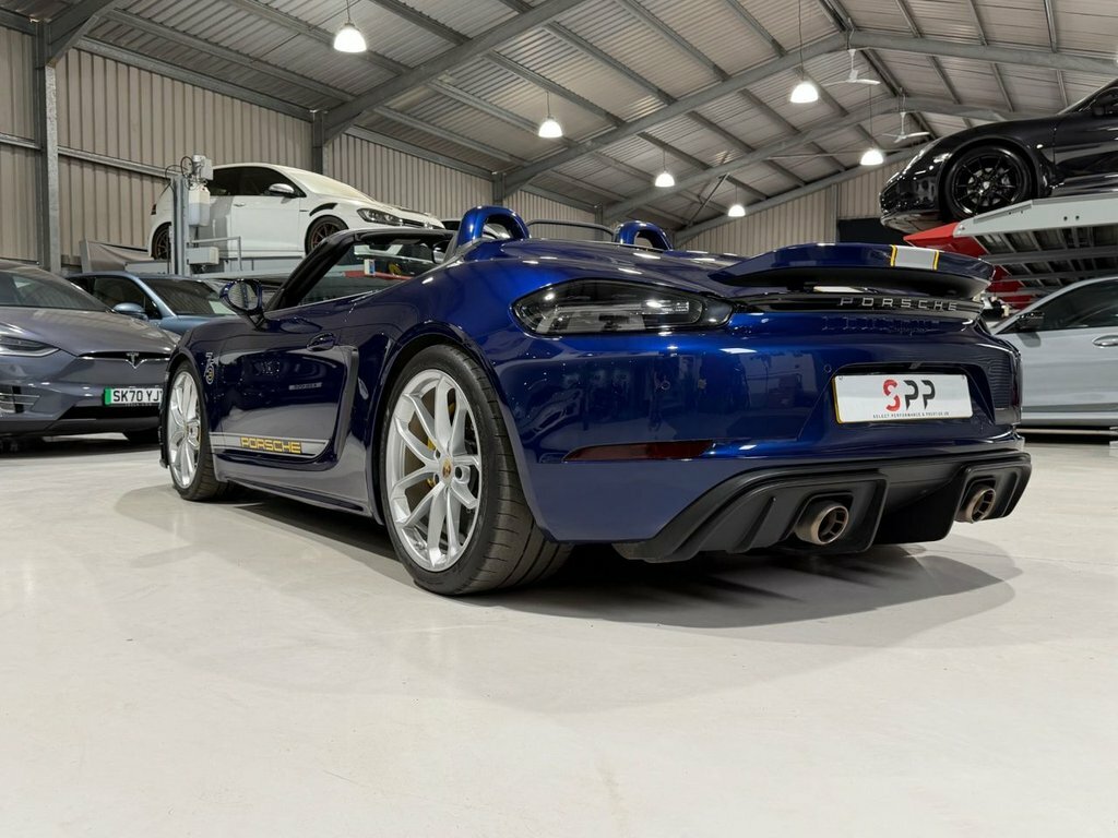 Porsche 718 Spyder 4.0 Spyder Pdk Euro 6 Ss 420 Ps Blue #2