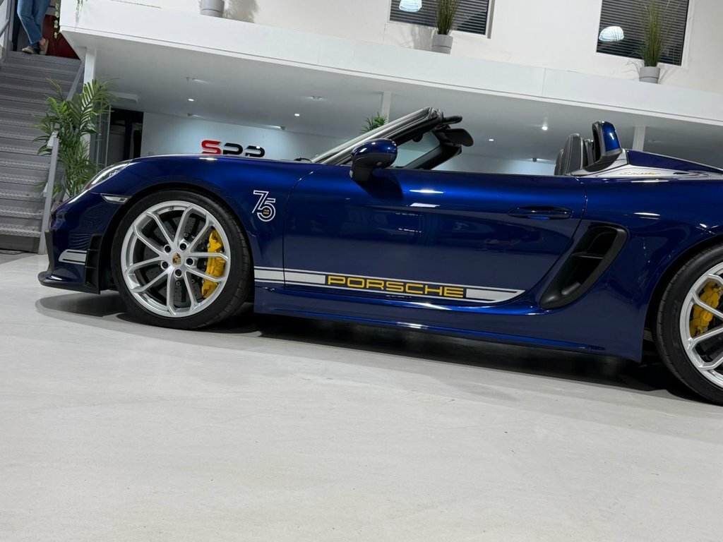 Porsche 718 Spyder 4.0 Spyder Pdk Euro 6 Ss 420 Ps Blue #4