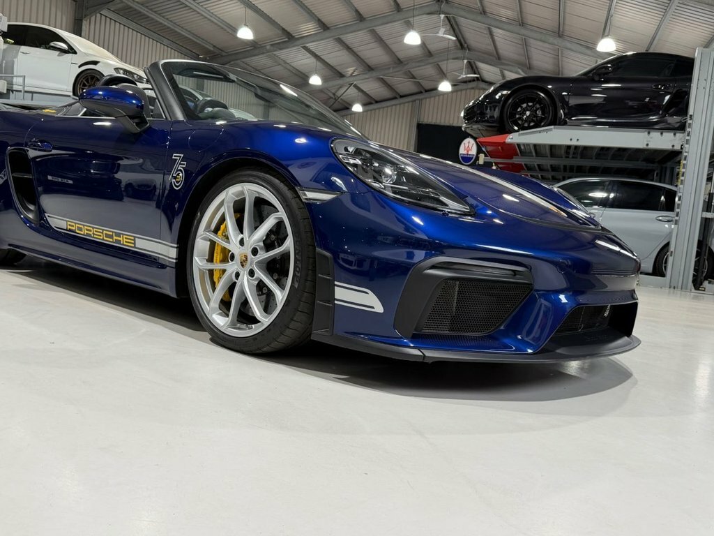 Porsche 718 Spyder 4.0 Spyder Pdk Euro 6 Ss 420 Ps Blue #5