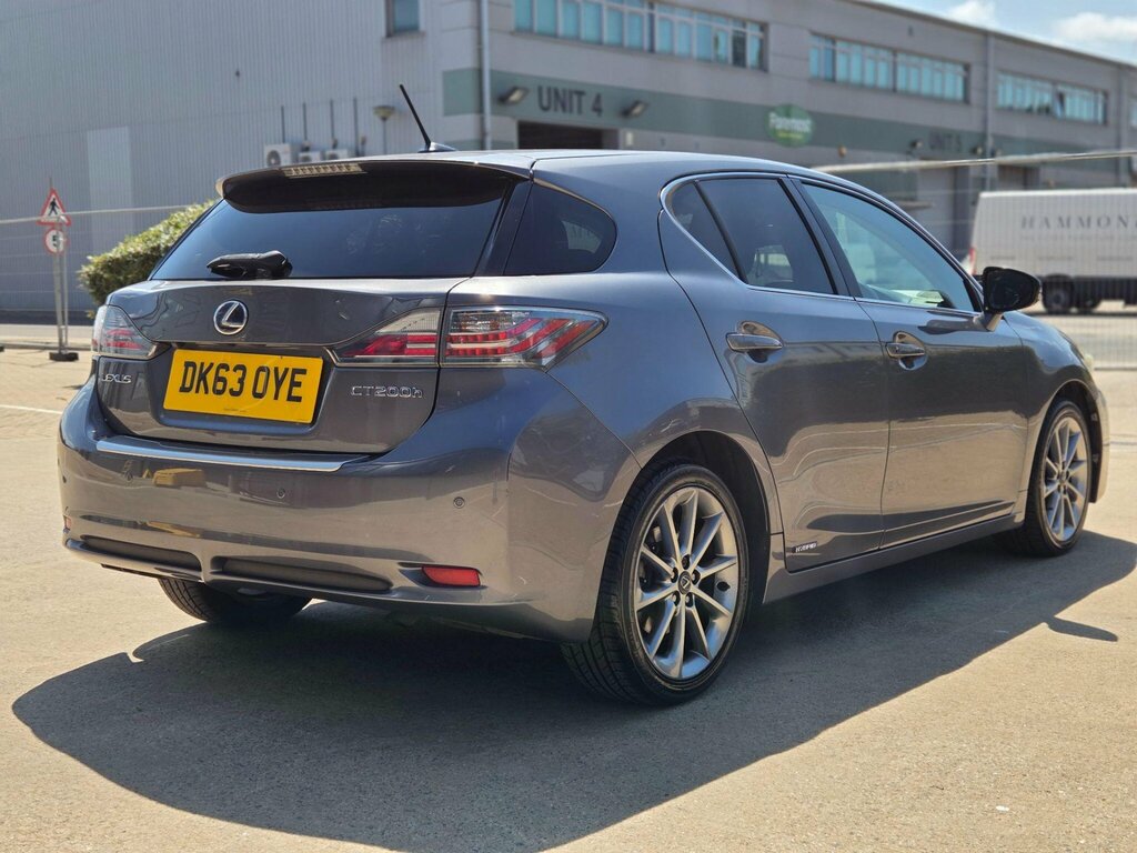 Lexus CT 1.8 200H Luxury Cvt Euro 5 Ss Silver #13