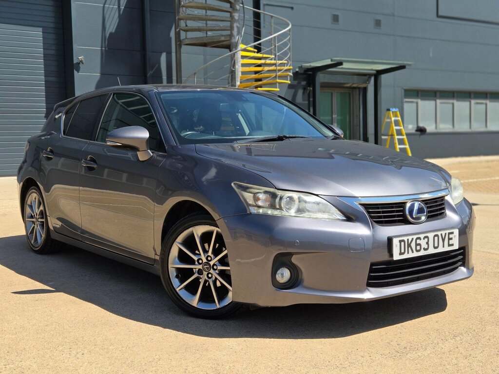 Lexus CT 1.8 200H Luxury Cvt Euro 5 Ss Silver #9