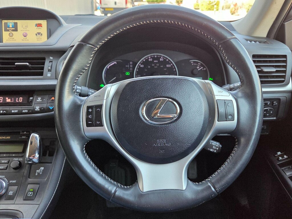 Lexus CT 1.8 200H Luxury Cvt Euro 5 Ss Silver #32