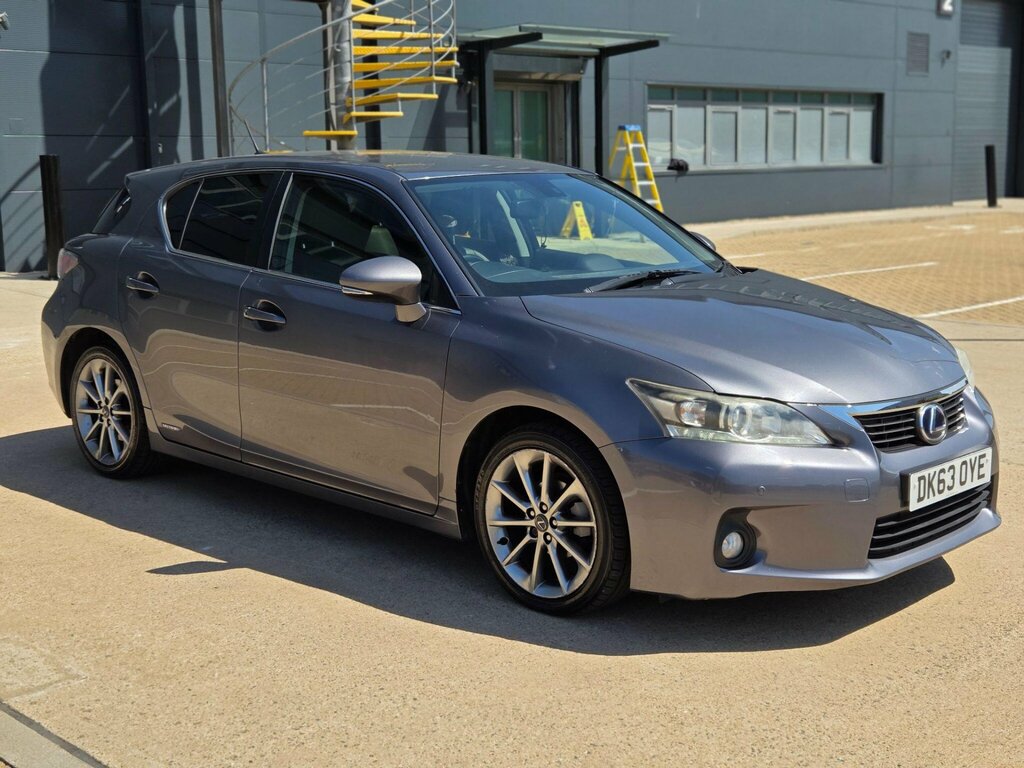 Lexus CT 1.8 200H Luxury Cvt Euro 5 Ss Silver #15