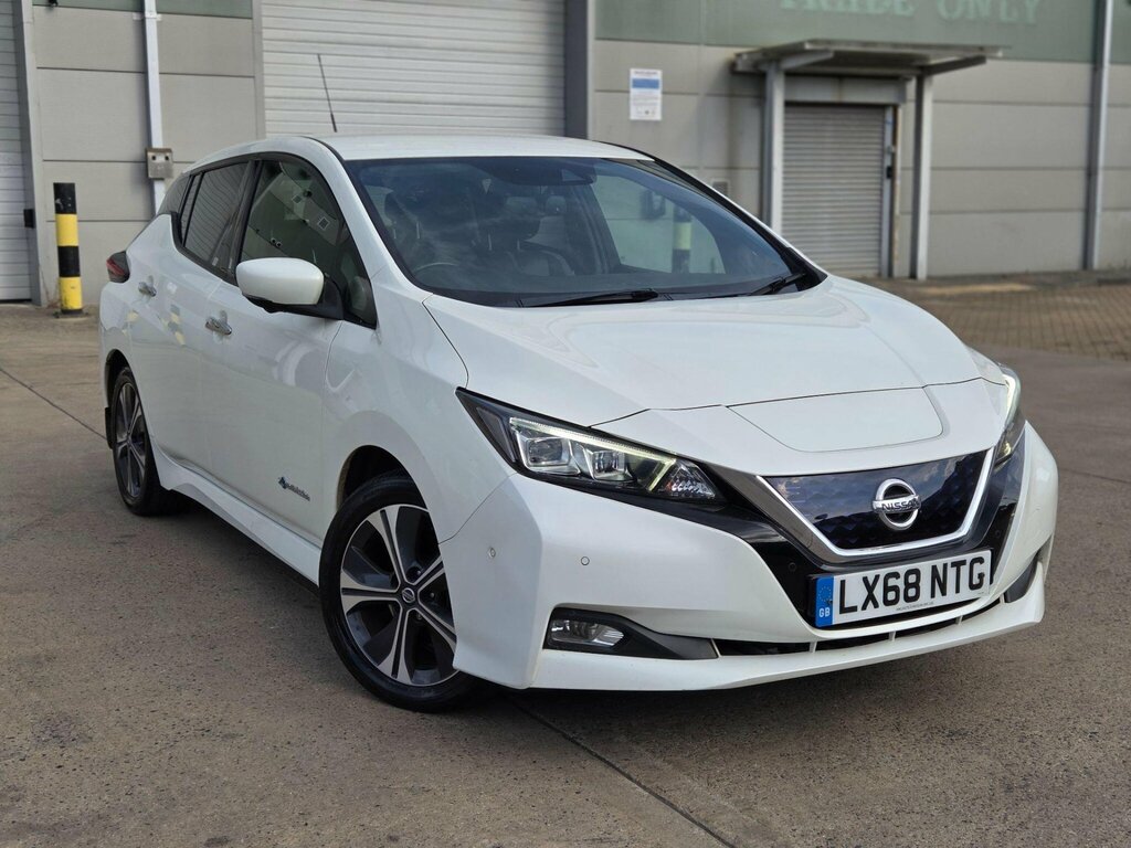 Nissan Leaf 40Kwh Tekna White #5
