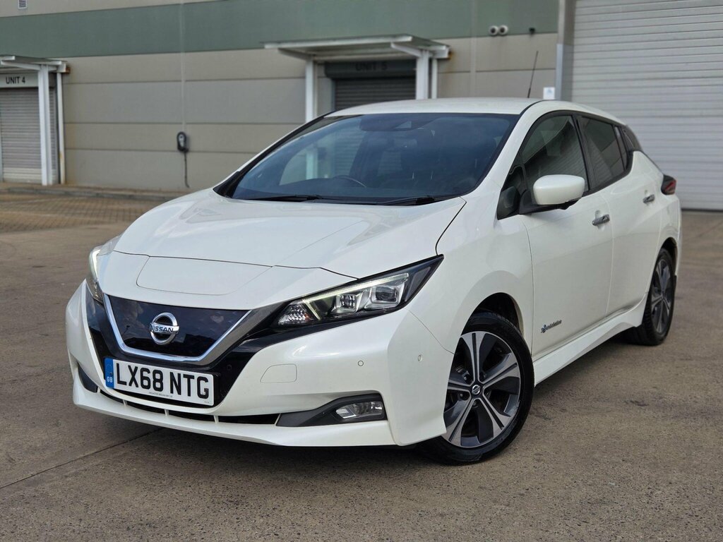 Nissan Leaf 40Kwh Tekna White #6