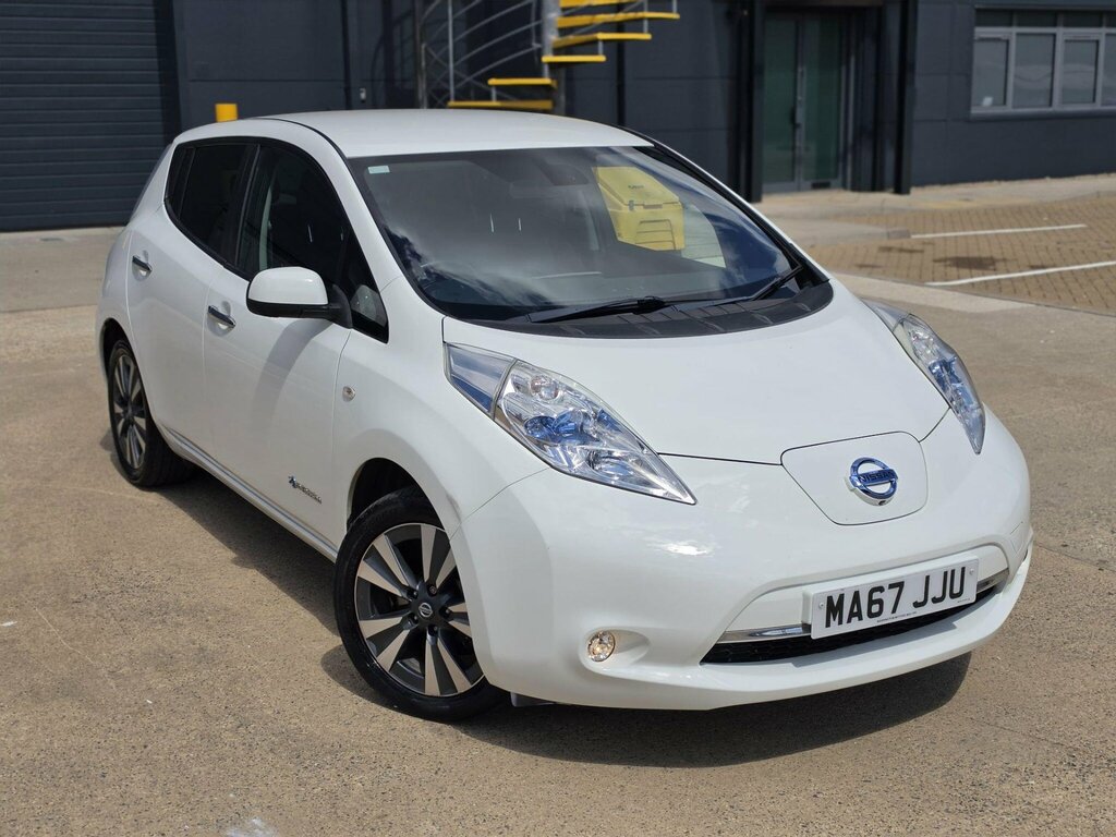 Nissan Leaf 30Kw Tekna With 3.3Kw Charger And Bose Audio Sat Red #7