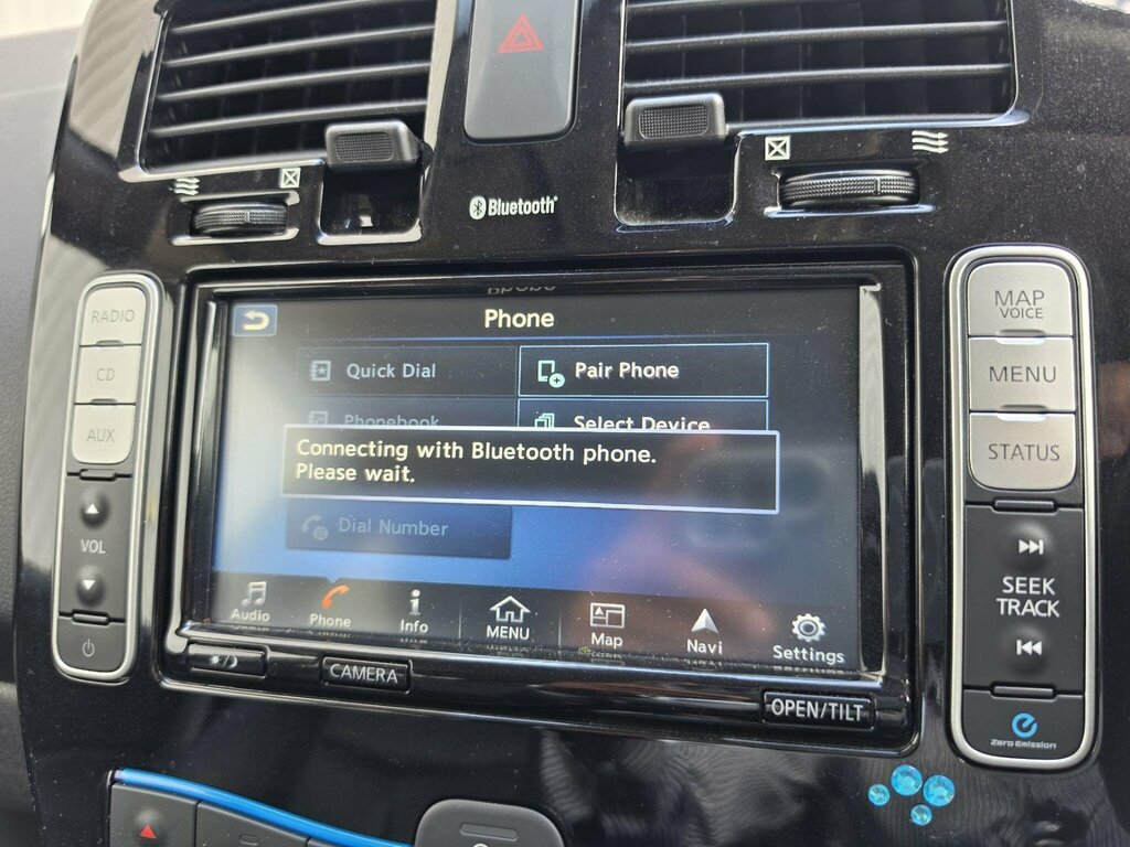 Nissan Leaf 30Kw Tekna With 3.3Kw Charger And Bose Audio Sat Red #37
