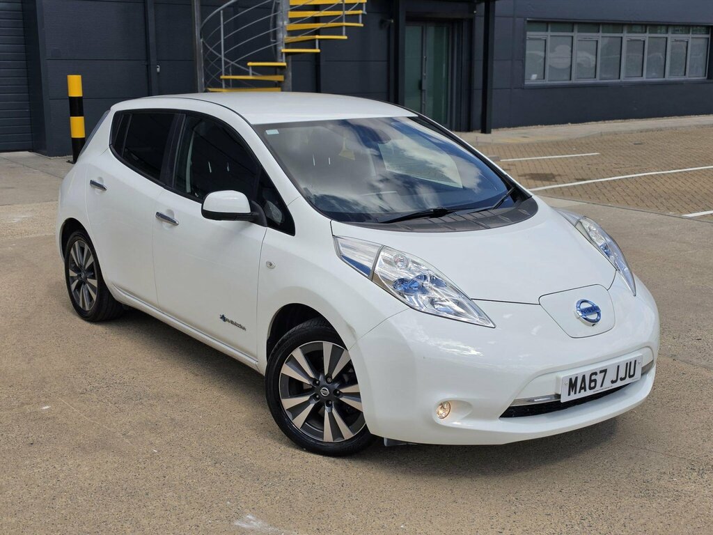 Nissan Leaf 30Kw Tekna With 3.3Kw Charger And Bose Audio Sat Red #10