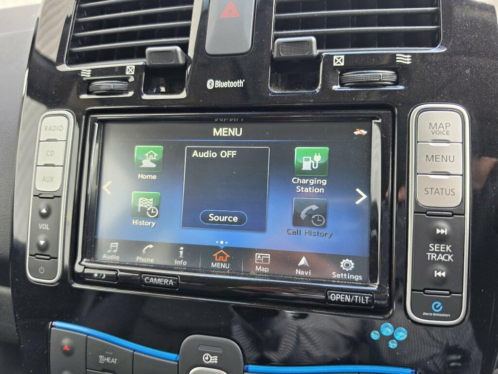 Nissan Leaf 30Kw Tekna With 3.3Kw Charger And Bose Audio Sat Red #44
