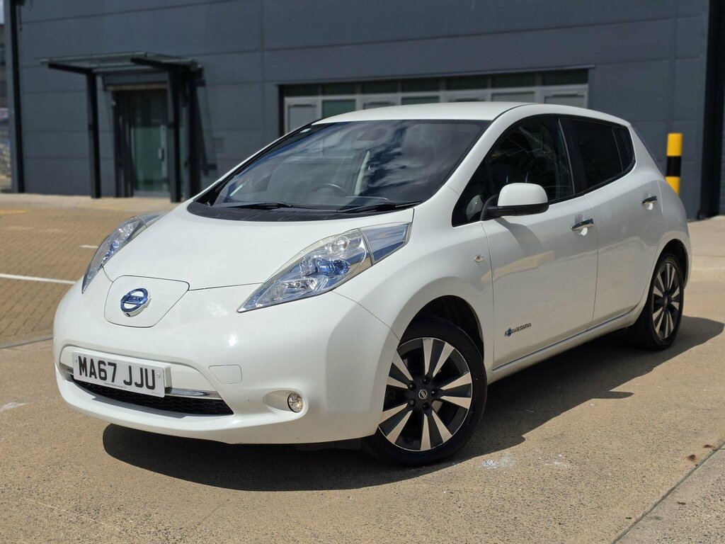 Nissan Leaf 30Kwh Tekna White #6