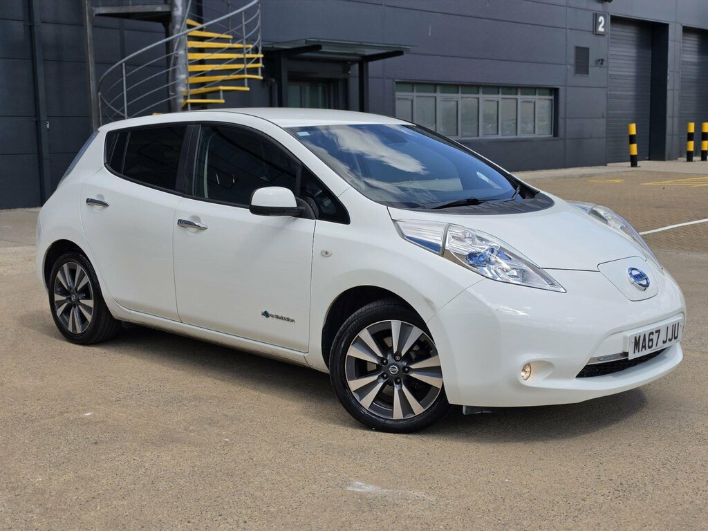 Nissan Leaf 30Kw Tekna With 3.3Kw Charger And Bose Audio Sat Red #11