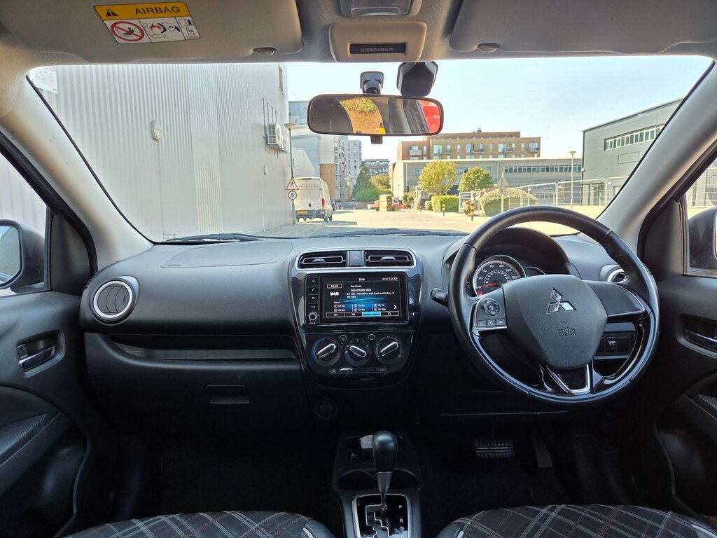 Mitsubishi Mirage 1.2 Design Pro Cvt Euro 6 Ss Grey #4