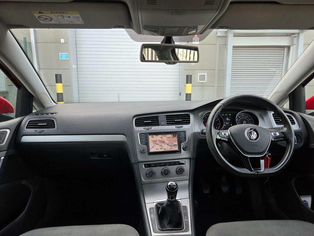 Volkswagen Golf 1.4 Tsi Bluemotion Tech Match Edition Euro 6 Ss Red #4