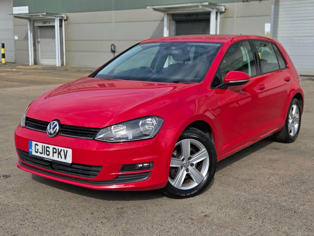 Volkswagen Golf 1.4 Tsi Bluemotion Tech Match Edition Euro 6 Ss Red #2
