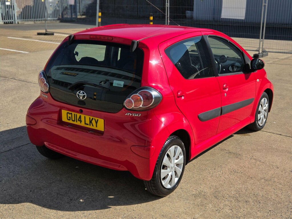 Toyota Aygo 1.0 Vvt-i Move Multimode Euro 5 Red #4