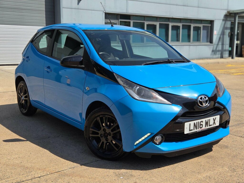 Toyota Aygo 1.0 Vvt-i X-cite X-shift Euro 6 Blue