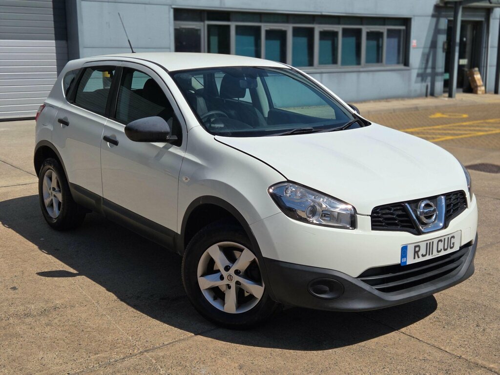 Nissan Qashqai 1.6 Visia 2Wd Euro 5 Ss White #6