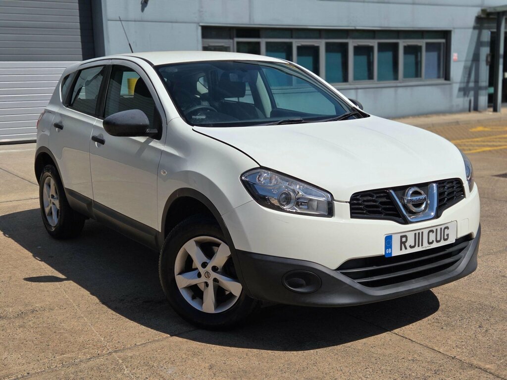 Nissan Qashqai 1.6 Visia 2Wd Euro 5 Ss White #5