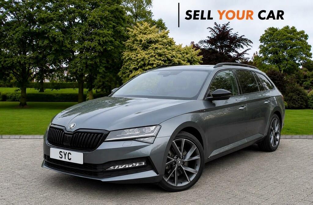 Skoda Superb 2.0 Tsi Sportline Plus Dsg Euro 6 Ss Grey #2