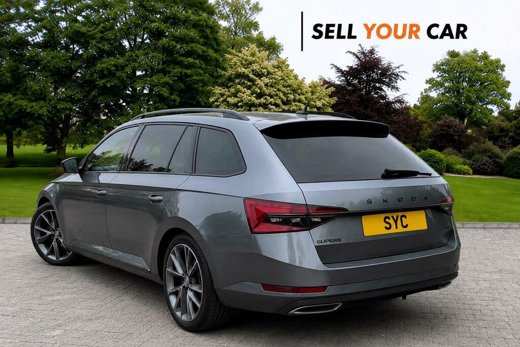 Skoda Superb 2.0 Tsi Sportline Plus Dsg Euro 6 Ss Grey #4