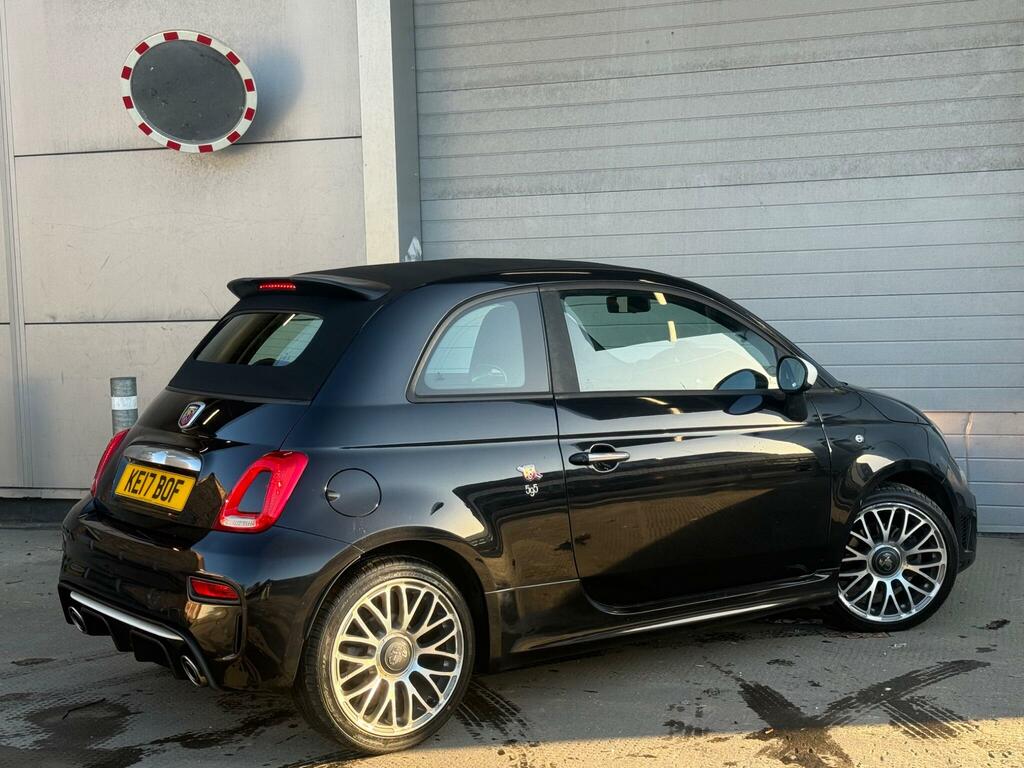 Abarth 595 1.4 T-jet Cabrio Euro 6 Black #3