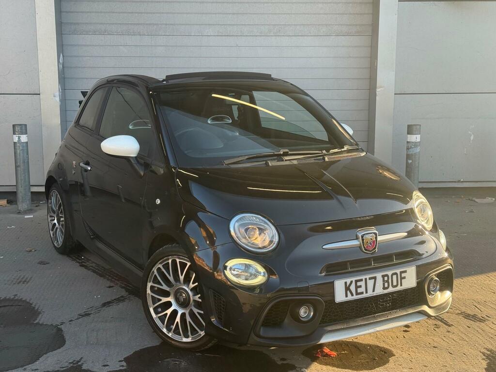 Abarth 595 1.4 T-jet Cabrio Euro 6 Black #4