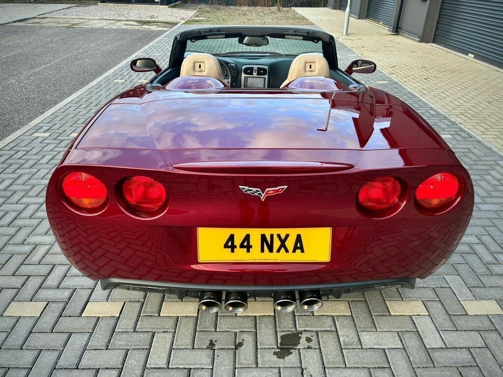 Chevrolet Corvette Convertible Red #5