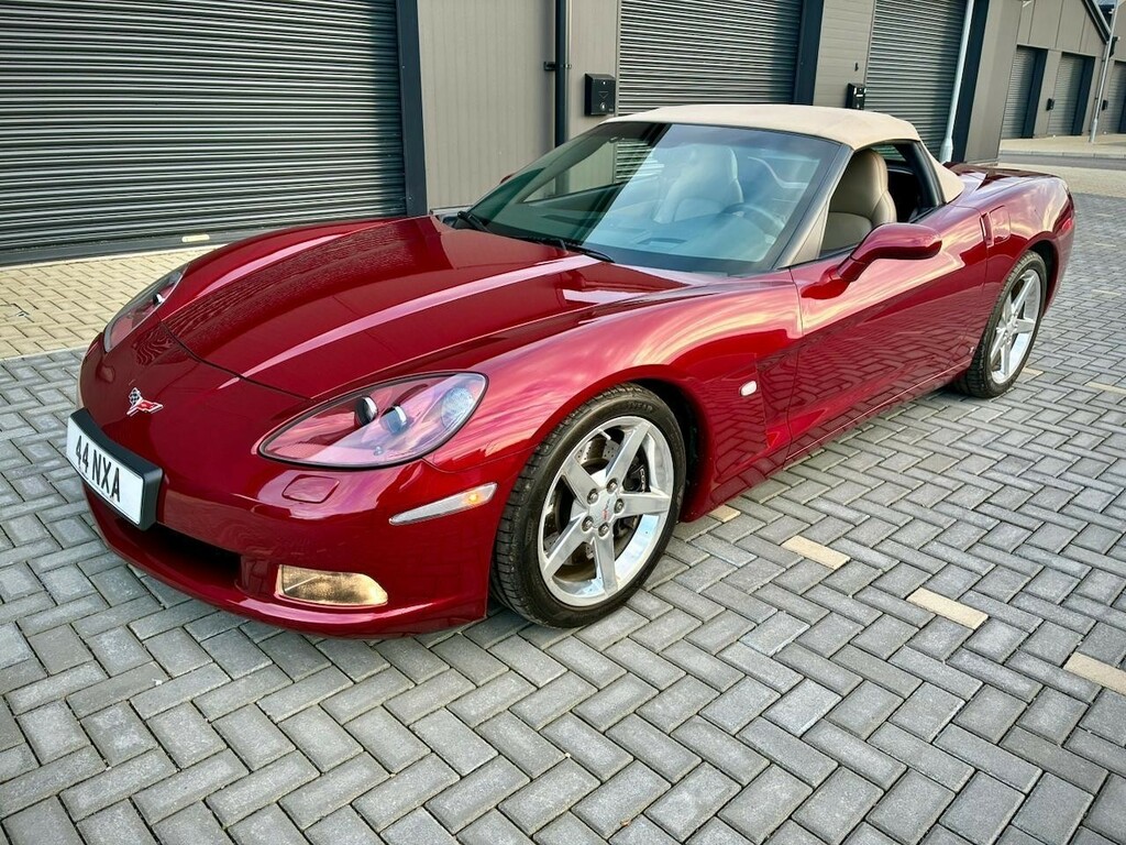 Chevrolet Corvette Convertible Red