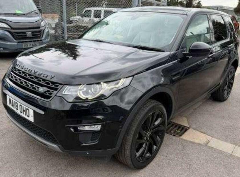 Land Rover Discovery Sport 2.0 Td4 Hse Black 4Wd Euro 6 Ss MA18OHO Black #6