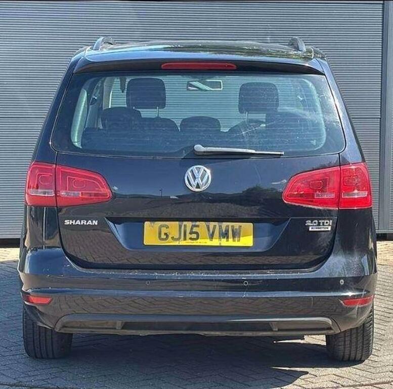 Volkswagen Sharan 2.0 Tdi Bluemotion Tech Se Dsg Euro 5 Ss Black #6