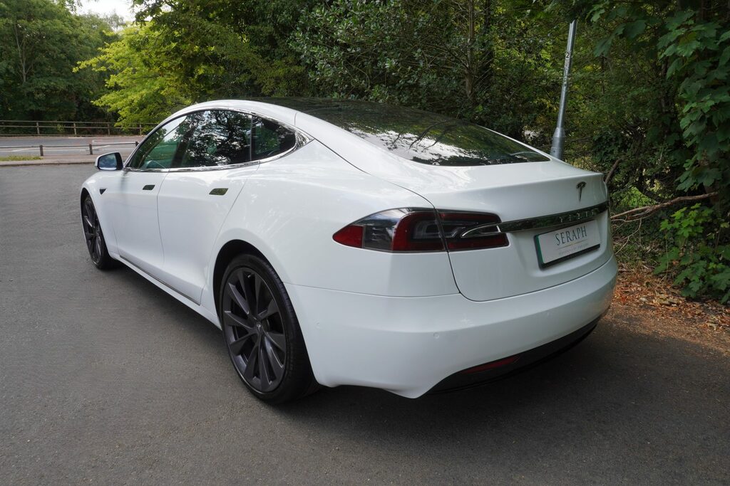 Tesla Model S 100D Dual Motor White #4