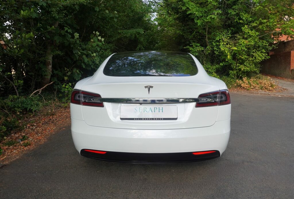Tesla Model S 100D Dual Motor White #6