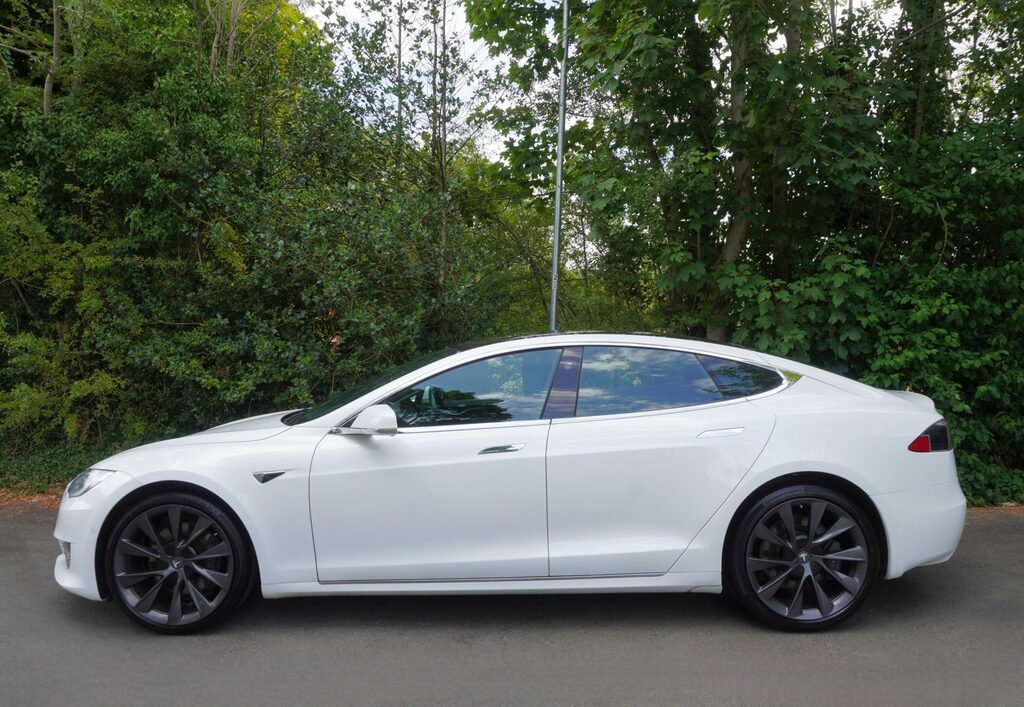 Tesla Model S 100D Dual Motor White #3