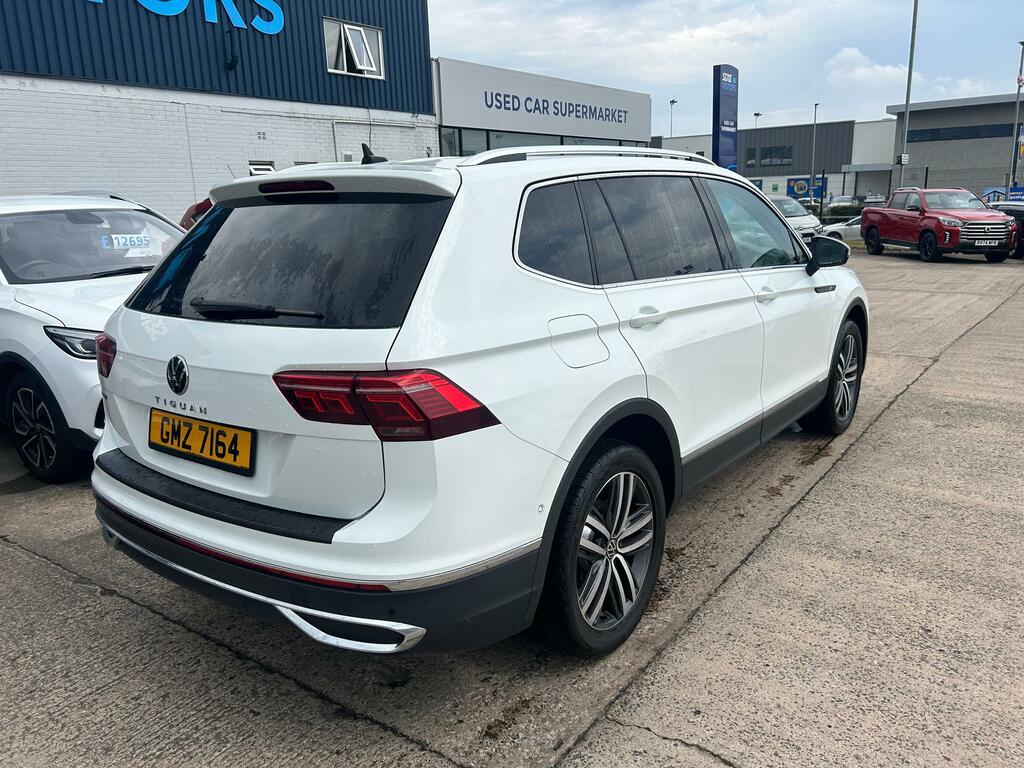 Volkswagen Tiguan Allspace 1.5 Tsi Elegance Dsg GMZ7164 White #4