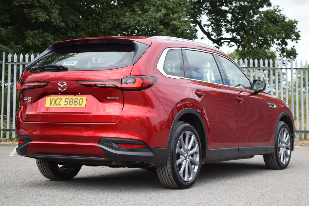 Mazda CX-80 3.3D Exclusive-line Awd Red #4