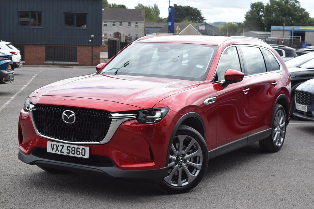 Mazda CX-80 3.3D Exclusive-line Awd Red #6