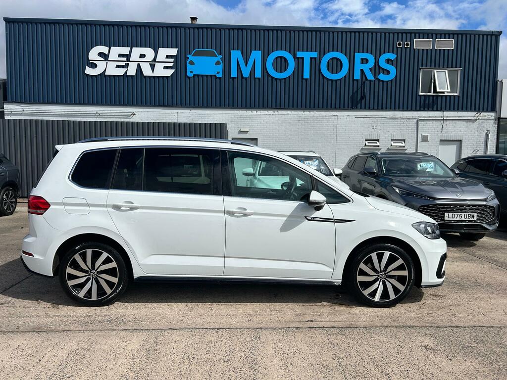 Volkswagen Touran 1.5 Tsi Evo R-line Dsg RO75NRF White #2