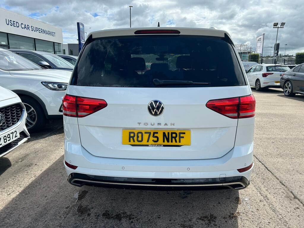 Volkswagen Touran 1.5 Tsi Evo R-line Dsg RO75NRF White #6