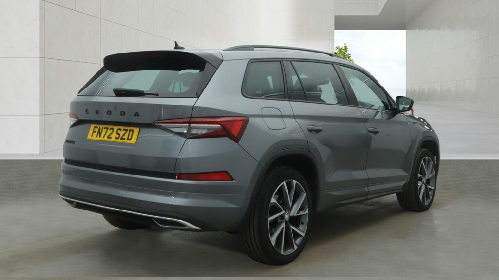 Skoda Kodiaq 1.5 Tsi Act Sportline Suv Dsg Euro 6 S Grey #4