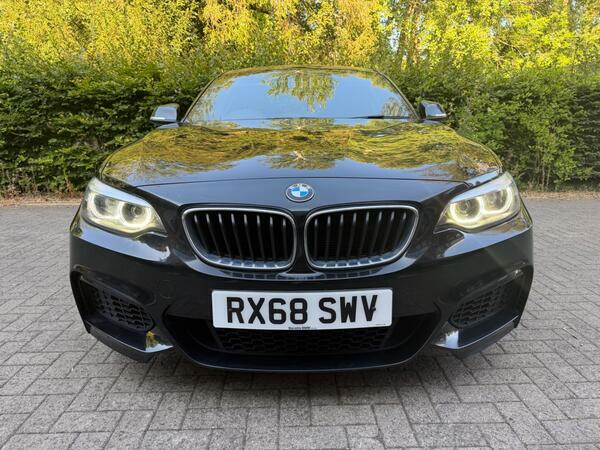 BMW 2 Series 1.5 218I Gpf M Sport Euro 6 Ss Black #2